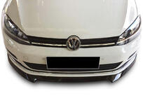 Volkswagen Golf 7/E-Golf 2012-2020 Frontlippe DPT V-4 (für Serienstoßstange, 2012-2017, Schwarz Glanz) Foto 2