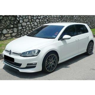 Frontlippe DPT V-5 (für Serienstoßstange, 2012-2017, Schwarz Glanz) Volkswagen Golf 7/E-Golf 2012-2020 Foto 2