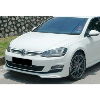 Frontlippe DPT V-5 (für Serienstoßstange, 2012-2017, Schwarz Glanz) Volkswagen Golf 7/E-Golf 2012-2020 Foto 1