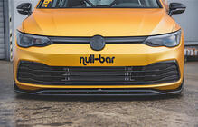 Volkswagen Golf 8 2019- Frontlippe DPT V-2 (Schwarz Glanz) Foto 1