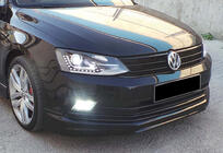 Volkswagen Jetta 2011-2018 Frontlippe DPT V-1 (2014-2018, grundiert zum Lackieren) Foto 6