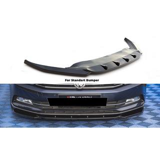 DPT V-1 Frontlippe (2015-2019 EU, Schwarz Hochglanz) Foto 1