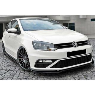 Front Lip Spoiler DPT (für GTI, 2014-2017, Schwarz Glanz) Volkswagen Polo 2010-2017 Foto 2