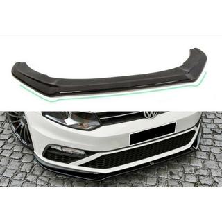 Front Lip Spoiler DPT (für GTI, 2014-2017, Schwarz Glanz) Volkswagen Polo 2010-2017 Foto 1