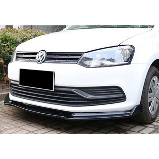 Frontlippe DPT V-2 (Schwarz Glanz) Volkswagen Polo 2010-2017 Foto 4