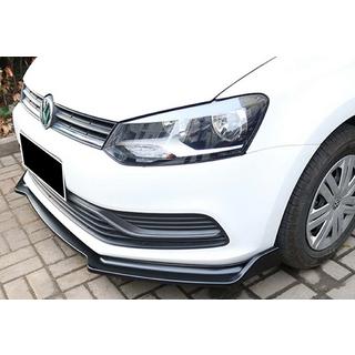 Frontlippe DPT V-2 (Schwarz Glanz) Volkswagen Polo 2010-2017 Foto 1