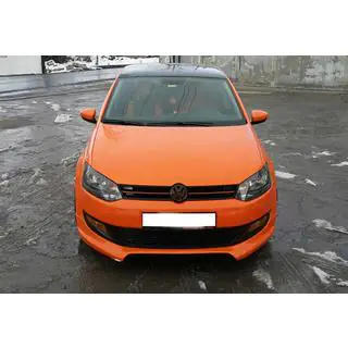 Front Lip Spoiler DPT (2009-2013, Schwarz Glanz)