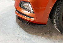 Volkswagen Polo 2017- Frontlippe DPT V-2 (Schwarz Glanz) Foto 3