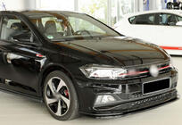 Volkswagen Polo 2017- Frontlippe DPT V-1 (für GTI, Schwarz Glanz) Foto 2