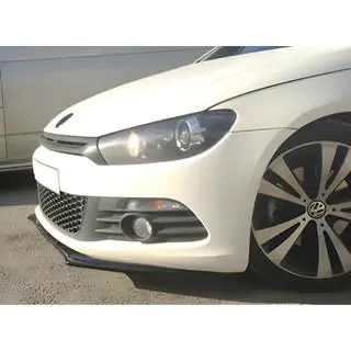 Front Lip Spoiler DPT (2008-2017, Schwarz Glanz) Foto 1