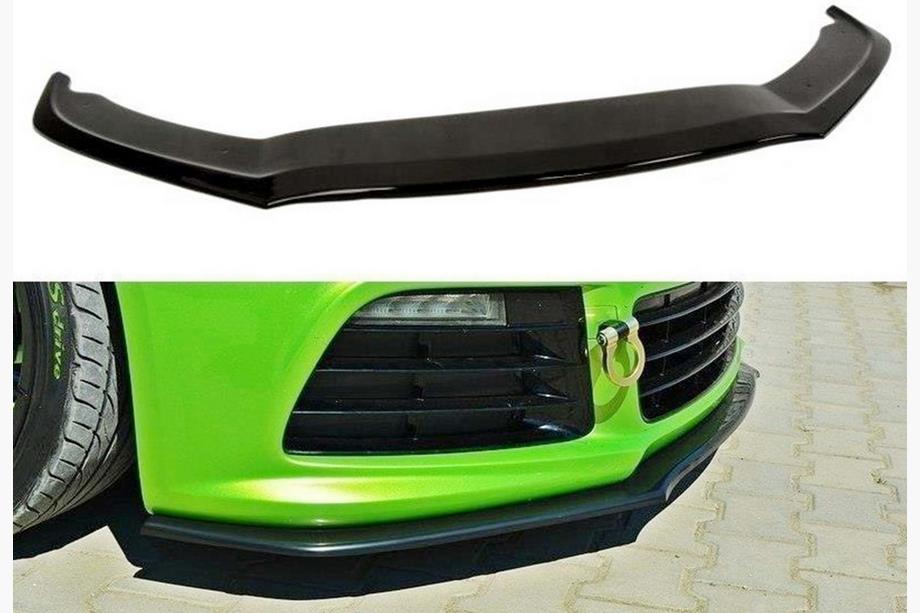 Volkswagen Scirocco 2008-2017 Frontlip Spoileransatz DPT V1 (2008-2013, Schwarz Hochglanz) Image