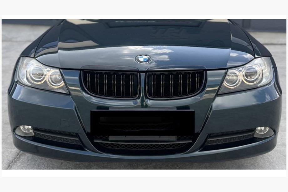 BMW 3 Series E90/E91 2005-2011 Nieren M-Look (für E-90/91, 2005-2008, Schwarz Glanz) Foto 5