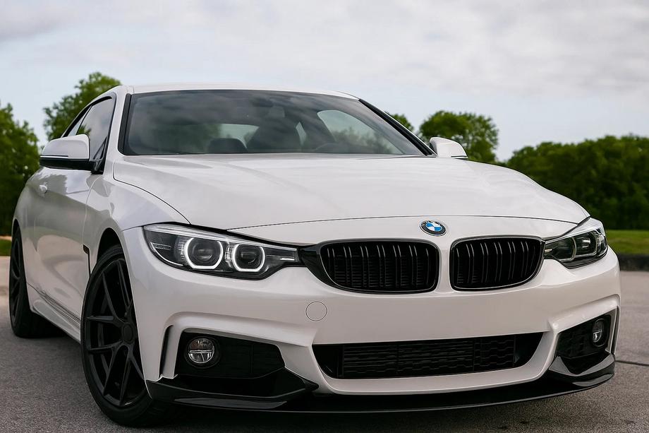 BMW 4 Series F32/F33/F36 2012-2020 Nieren M-Look (Schwarz Glanz) Image