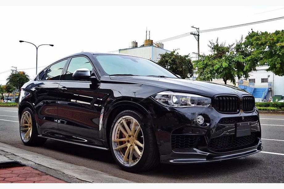 BMW X5 F15 2013-2018 Nieren M-Look (Schwarz Glanz) Foto 5