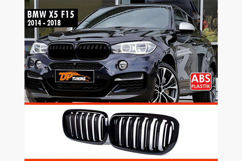 BMW X5 F15 2013-2018 Nieren M-Look (Schwarz Glanz) Foto 3