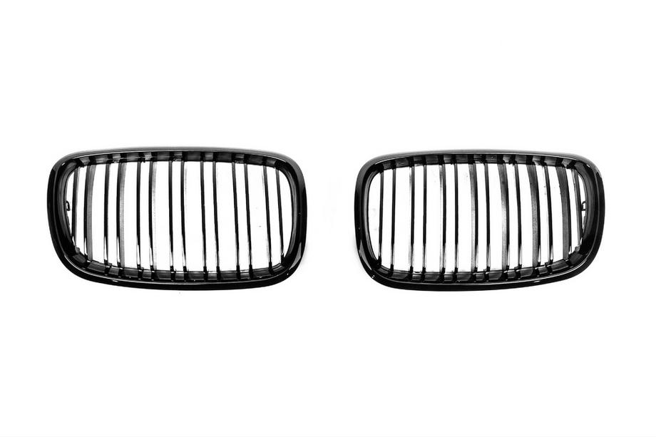 BMW X5 E70 2007-2013 Nieren M-Look (Schwarz Glanz) Foto 2
