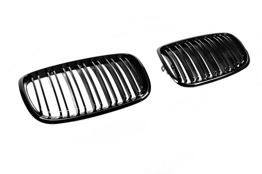 BMW X5 E70 2007-2013 Nieren M-Look (Schwarz Glanz) Foto 7