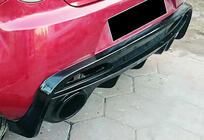Alfa Romeo MiTo 2008-2018 Heckdiffusor DPT (Schwarz Glanz) Foto 1