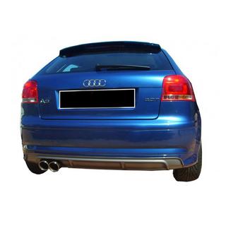 Heckdiffusor DPT (2005-2008, Coupe, Schwarz Glanz) Audi A3 2003-2012 Foto 2