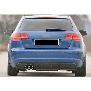 Heckdiffusor DPT (2008-2010, Schwarz Glanz) Audi A3 2003-2012 Foto 3