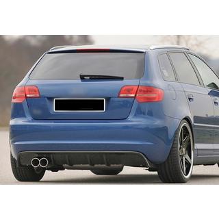 Heckdiffusor DPT (2008-2010, Schwarz Glanz) Audi A3 2003-2012 Foto 4