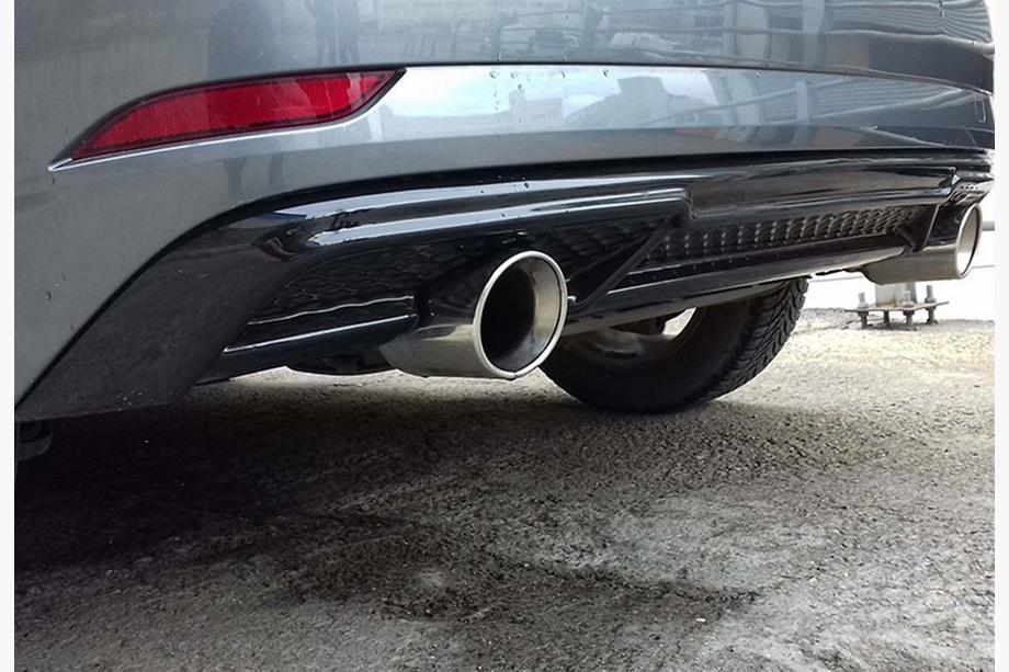 Audi A3 2012-2020 DPT Heckdiffusor (HB, 2017-2020, hochglanzschwarz) Image