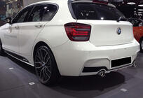 BMW 1 Series F20/F21 2011-2019 Heckdiffusor DPT (Schwarz Glanz) Foto 2