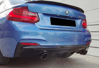 BMW 2 Series F22/F23 2014-2021 Heckdiffusor DPT (Schwarz Glanz) Foto 5