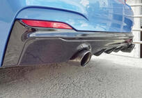 BMW 2 Series F22/F23 2014-2021 Heckdiffusor DPT (Schwarz Glanz) Foto 1