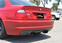 BMW 3 Series E46 1998-2006 Heckdiffusor DPT (2001-2006, Schwarz Glanz) Foto 1