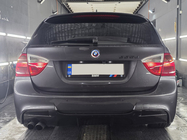 BMW 3 Series E90/E91 2005-2011 Heckdiffusor DPT V-5 (für E90 M-Sport, Schwarz Glanz) Foto 1