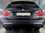 BMW 3 Series E90/E91 2005-2011 Heckdiffusor DPT V-5 (für E90 M-Sport, Schwarz Glanz) Foto 4