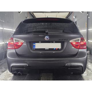 Heckdiffusor DPT V-5 (für E90 M-Sport, Schwarz Glanz) BMW 3 Series E90/E91 2005-2011 Foto 1