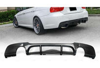 BMW 3 Series E90/E91 2005-2011 Heckdiffusor DPT V-6 (für E90 M-Sport, Schwarz Glanz) Foto 2