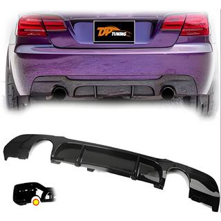 Heckdiffusor DPT V-6 (für E90 M-Sport, Schwarz Glanz) BMW 3 Series E90/E91 2005-2011 Foto 1