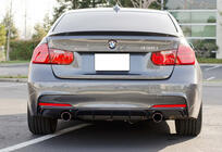 BMW 3 Series F30/F31 2012-2019 Heckdiffusor DPT V-4 (für M-Performance, Schwarz Glanz) Foto 2