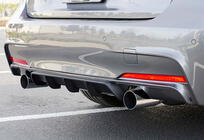 BMW 3 Series F30/F31 2012-2019 Heckdiffusor DPT V-4 (für M-Performance, Schwarz Glanz) Foto 3