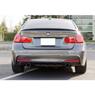 Heckdiffusor DPT V-4 (für M-Performance, Schwarz Glanz) BMW 3 Series F30/F31 2012-2019 Foto 2