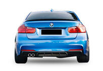 BMW 3 Series F30/F31 2012-2019 Heckdiffusor DPT V-5 (für M-Performance, Schwarz Glanz) Foto 1
