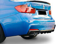 BMW 3 Series F30/F31 2012-2019 Heckdiffusor DPT V-5 (für M-Performance, Schwarz Glanz) Foto 2