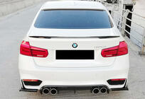 BMW 3 Series F30/F31 2012-2019 Heckdiffusor DPT V-1 (für M3, Schwarz Glanz) Foto 5