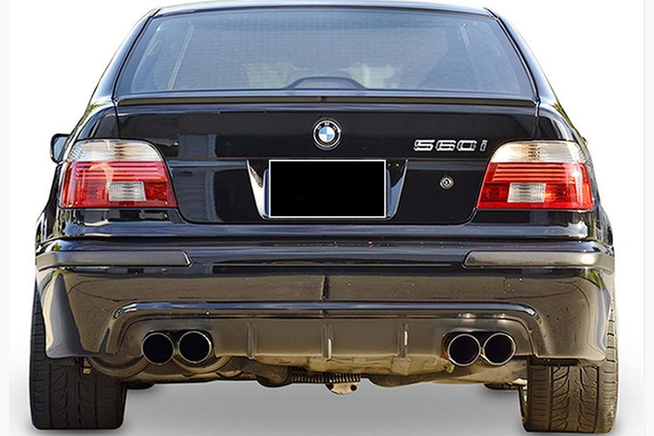 BMW 5 Series E39 1996-2003 Heckdiffusor DPT (für M-5, Schwarz Glanz) Image