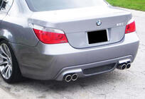 BMW 5 Series E60/E61 2003-2010 Heckdiffusor DPT (für M-5, Schwarz Glanz) Foto 2