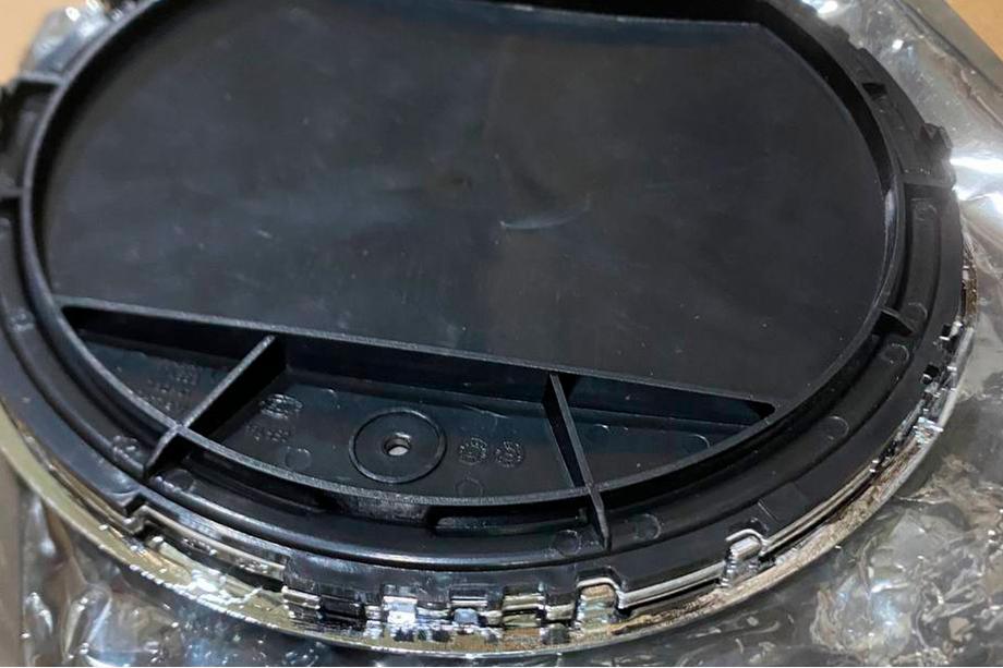 Mercedes GLC coupe C253 2016-2023 B-Ware Frontemblem unter Glas, Chromrahmen a0008880111 Foto 4