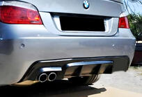 BMW 5 Series E60/E61 2003-2010 Heckdiffusor DPT V-1 (für M-Sport, Schwarz Glanz) Foto 1
