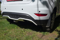 Ford Fiesta 2008-2017 Heckdiffusor DPT V-3 (HB, matt schwarz) Foto 5