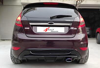 Ford Fiesta 2008-2017 Heckdiffusor DPT 2008-2012, HB, Schwarz Glanz Foto 1