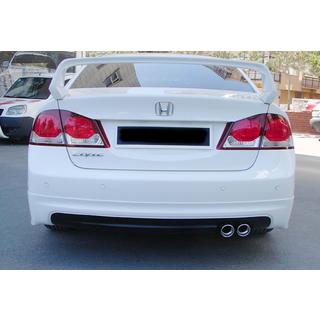 Heckdiffusor DPT V-1 (Schwarz Glanz) Honda Civic Sedan VIII 2006-2011 Foto 2