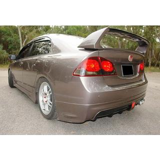 Heckdiffusor DPT V-2 (Schwarz Glanz) Honda Civic Sedan VIII 2006-2011 Foto 3