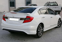 Honda Civic Sedan IX 2011-2016 Heckdiffusor DPT (grundiert zum Lackieren) Foto 2